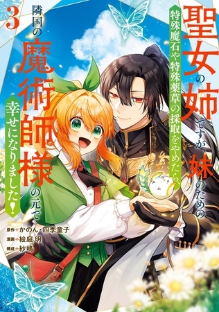聖女の姉ですが、妹のための特殊魔石や特殊薬草の採取をやめたら、隣国の魔術師様の元で幸せになりました!(コミック) 3巻 聖女の姉ですが、妹のための特殊魔石や特殊薬草の採取をやめたら、隣国の魔術師様の元で幸せになりました!(コミック) 3巻