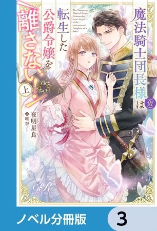魔法騎士団長様(仮)は転生した公爵令嬢を離さない！【ノベル分冊版】　3