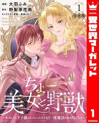 【合本版】ちょー美女と野獣～キスしたら王子様になっちゃったので、もう一度魔法をかけなくちゃ～ 1【描き下ろしマンガつき】
