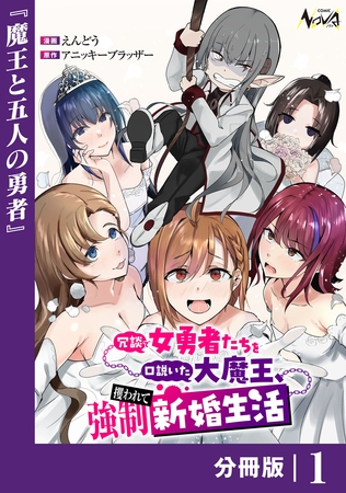 冗談で女勇者たちを口説いた大魔王、攫われて強制新婚生活【分冊版】1