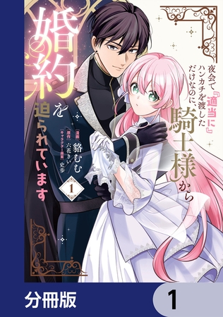 夜会で『適当に』ハンカチを渡しただけなのに、騎士様から婚約を迫られています【分冊版】　1