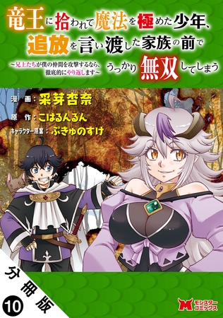 竜王に拾われて魔法を極めた少年、追放を言い渡した家族の前でうっかり無双してしまう～兄上たちが僕の仲間を攻撃するなら、徹底的にやり返します～（コミック） 分冊版 ： 10