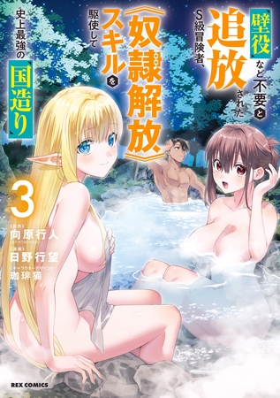 壁役など不要と追放されたＳ級冒険者、≪奴隷解放≫スキルを駆使して史上最強の国造り: 3【イラスト特典付】