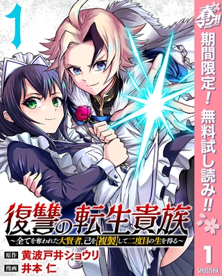 復讐の転生貴族～全てを奪われた大賢者、己を【複製】して二度目の生を得る～【期間限定無料】 1