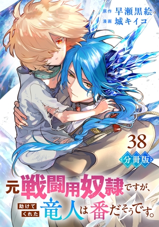 元戦闘用奴隷ですが、助けてくれた竜人は番だそうです。【分冊版】38