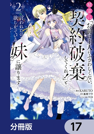 精霊に「お前は主人にふさわしくない、契約破棄してくれ！」と言われたので、欲しがっている妹に譲ります【分冊版】　17